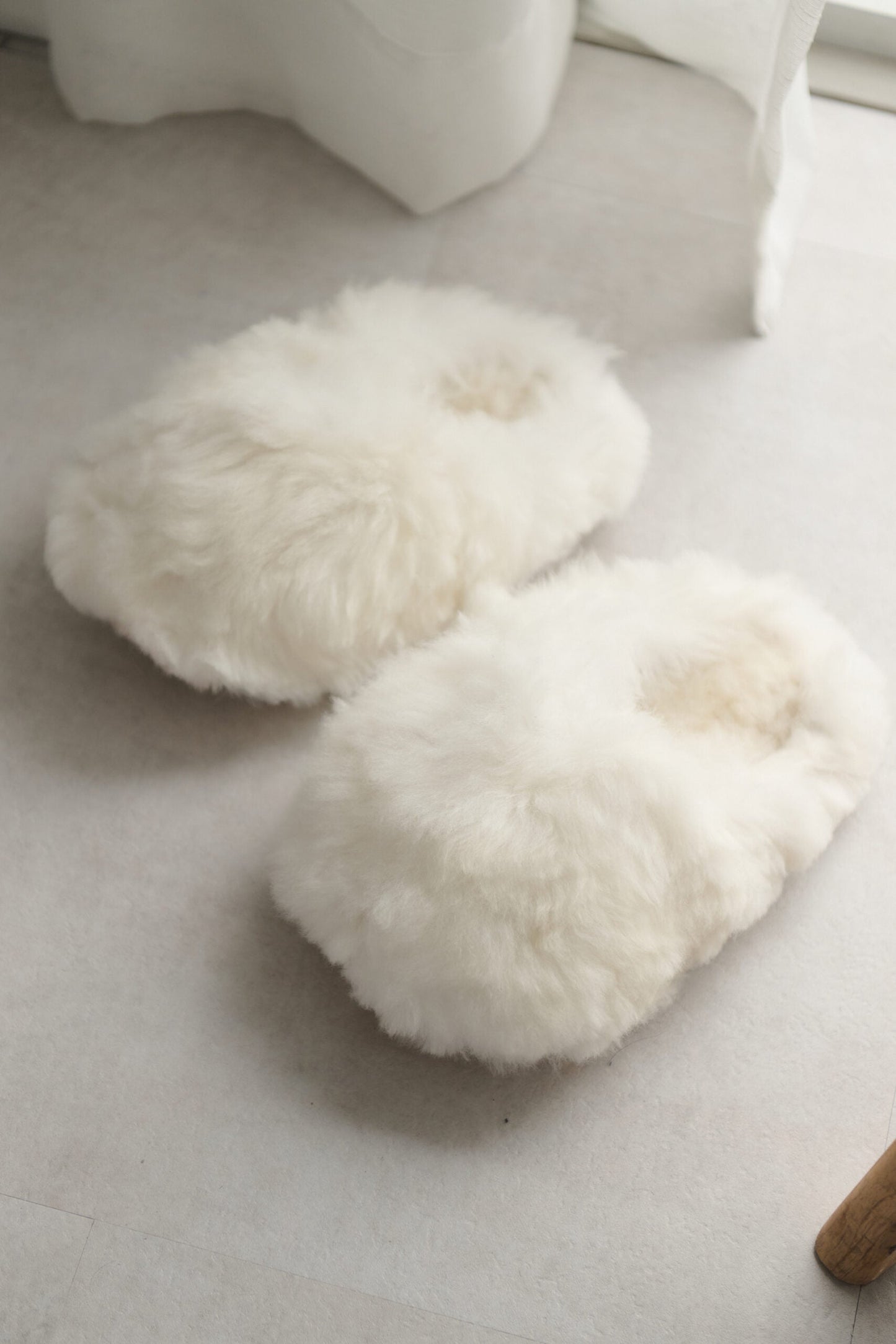 Genuine Alpaca Soft Alpuffas Slippers