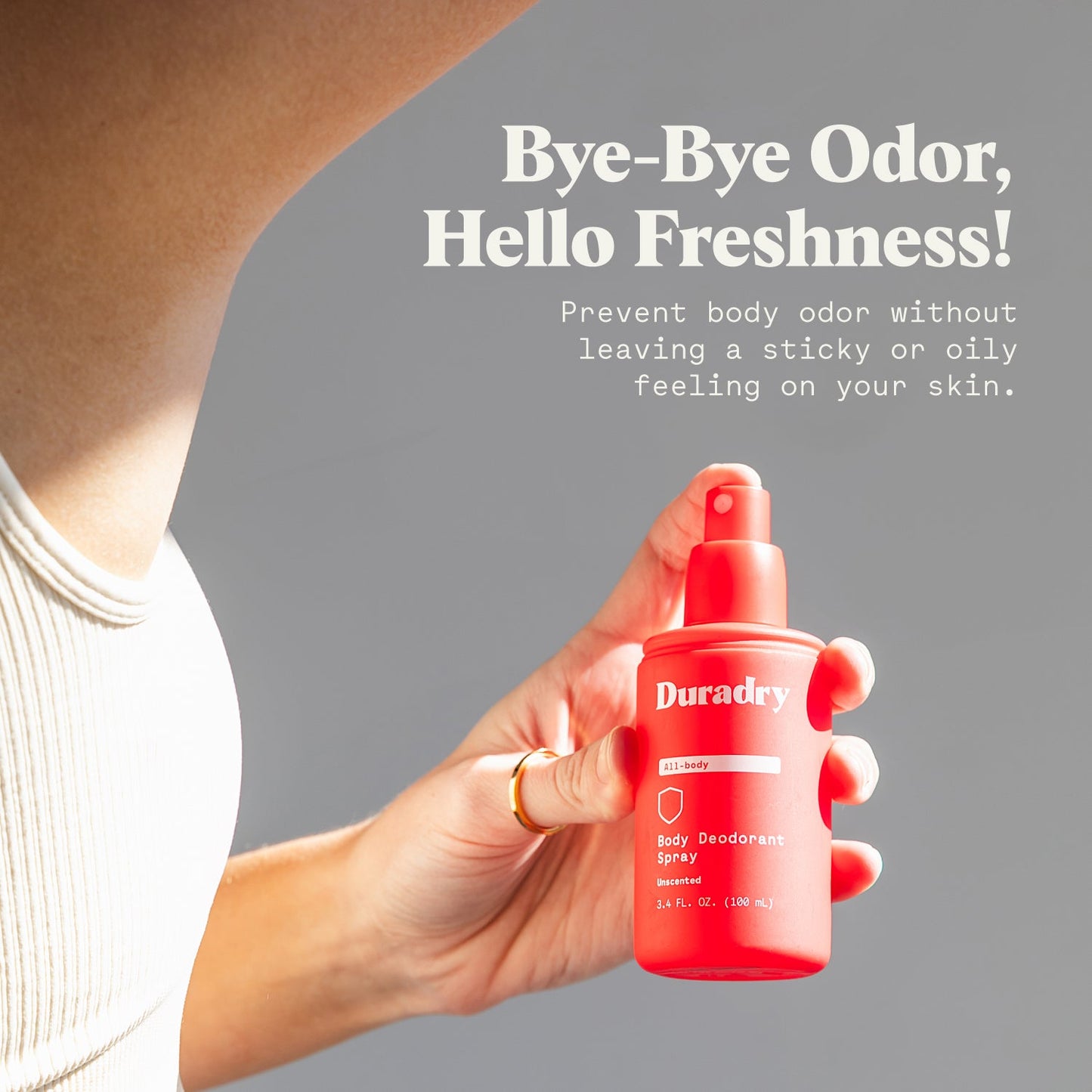 Body Deodorant Spray Unscented Deodorant Spray Duradry