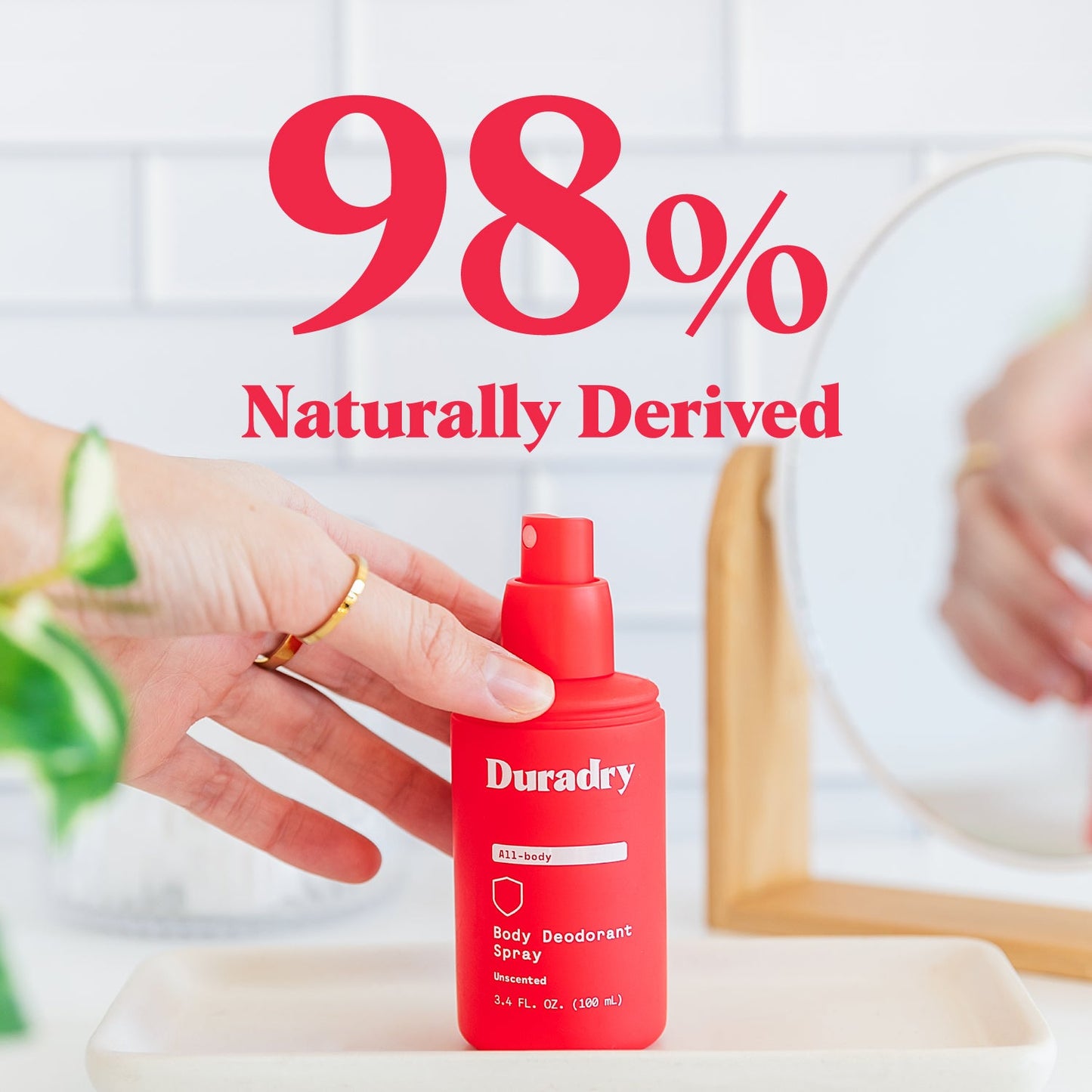 Body Deodorant Spray Unscented Deodorant Spray Duradry