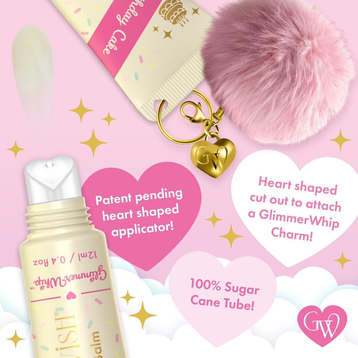 Whipped Hydrating Lip Balm Glimmer Whip
