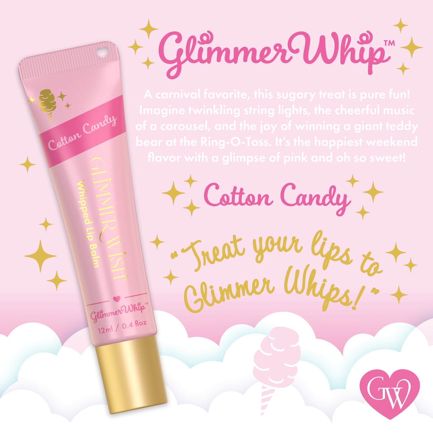 Whipped Hydrating Lip Balm Glimmer Whip