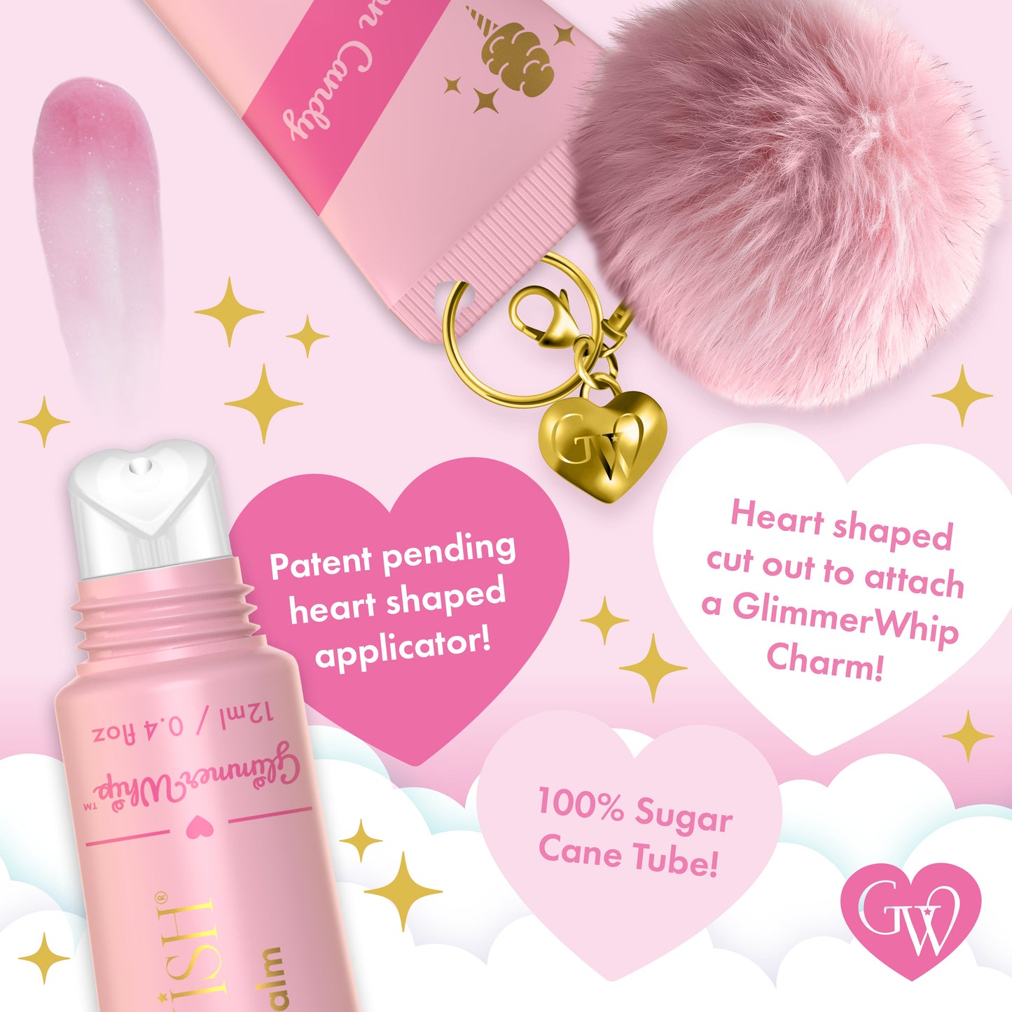 Whipped Hydrating Lip Balm Glimmer Whip