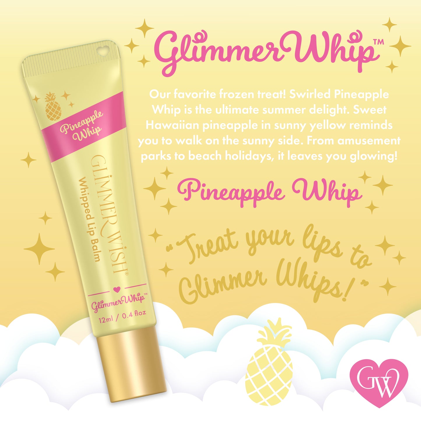Whipped Hydrating Lip Balm Glimmer Whip