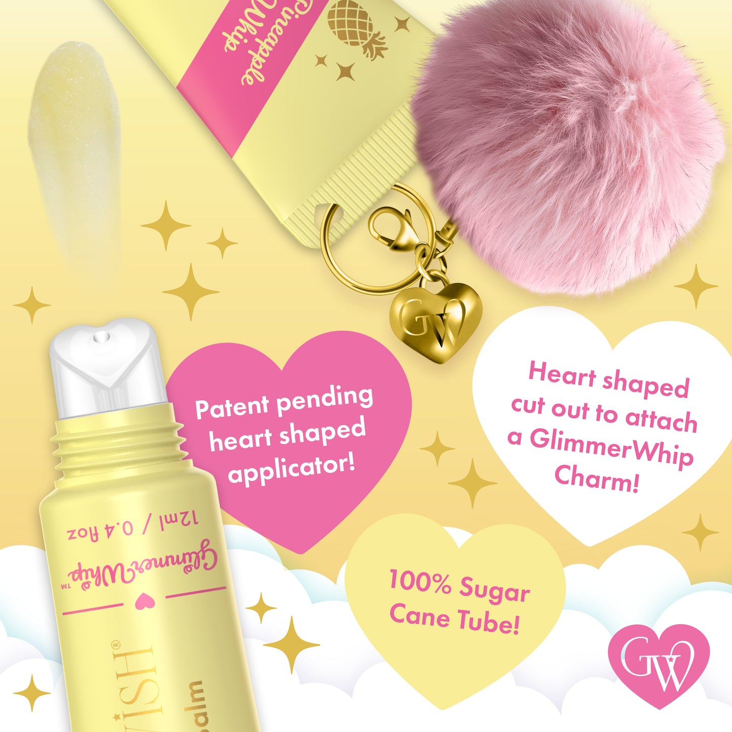 Whipped Hydrating Lip Balm Glimmer Whip
