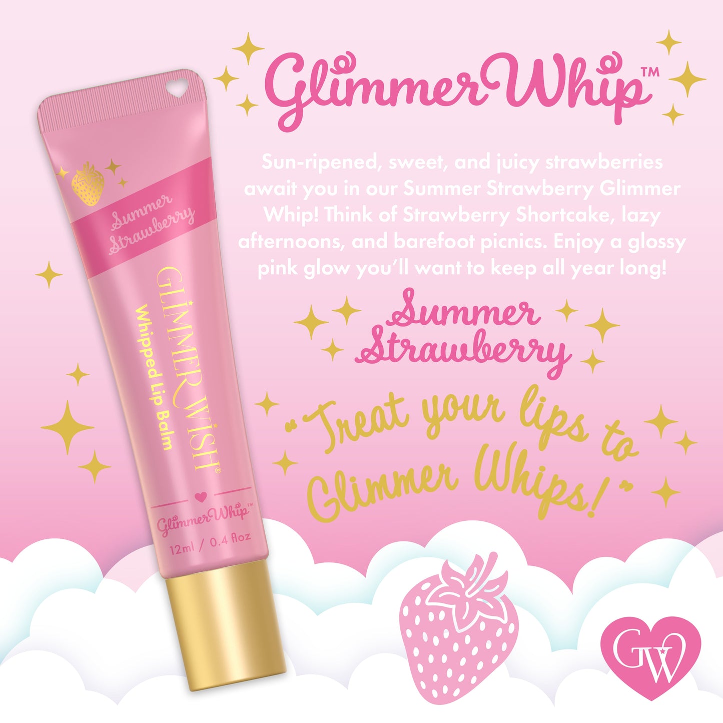 Whipped Hydrating Lip Balm Glimmer Whip