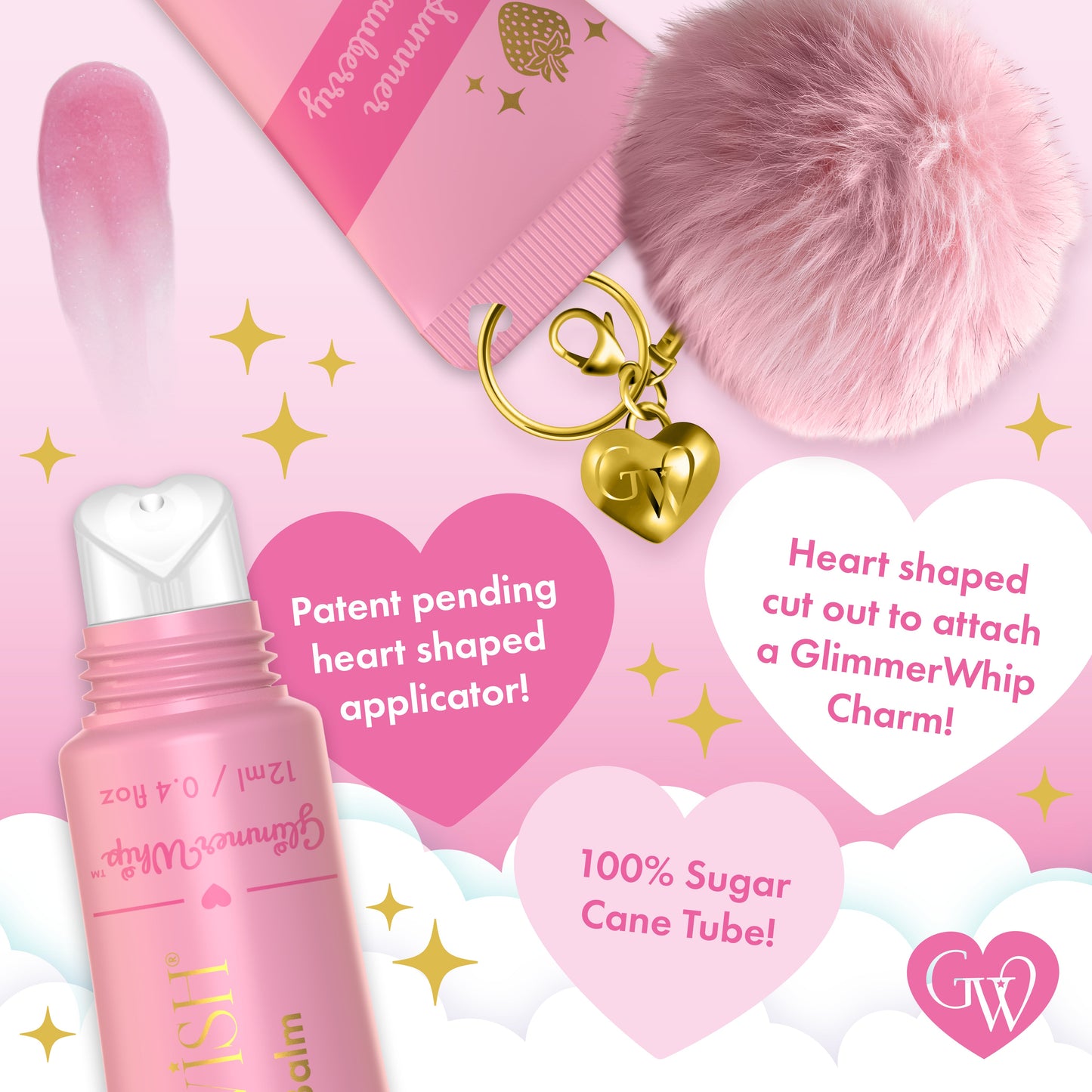 Whipped Hydrating Lip Balm Glimmer Whip