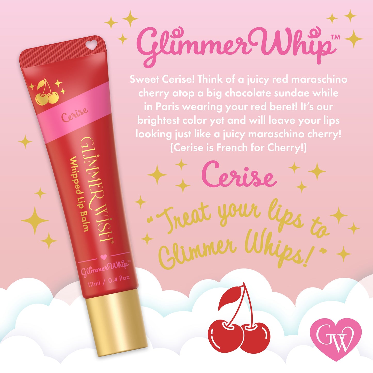 Whipped Hydrating Lip Balm Glimmer Whip