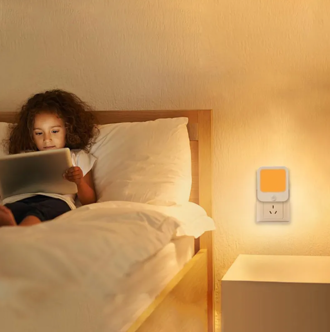 Motion Sensing Amber Nightlight Circadian Friendly