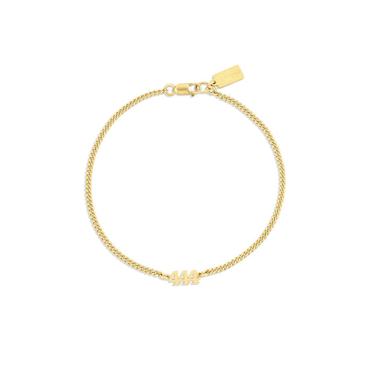 Angel Numbers 14k Gold Filled Connector Bracelet