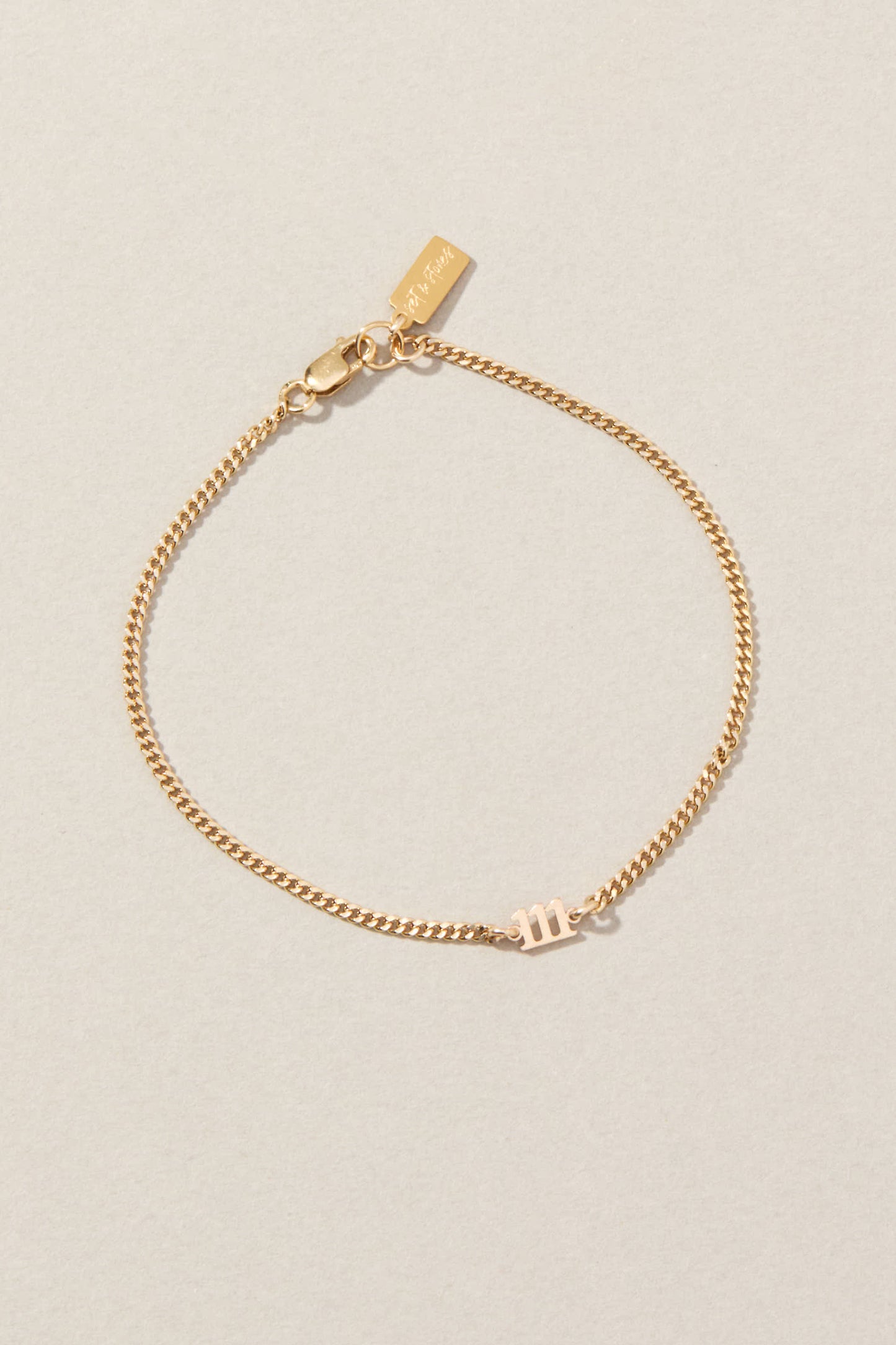 Angel Numbers 14k Gold Filled Connector Bracelet