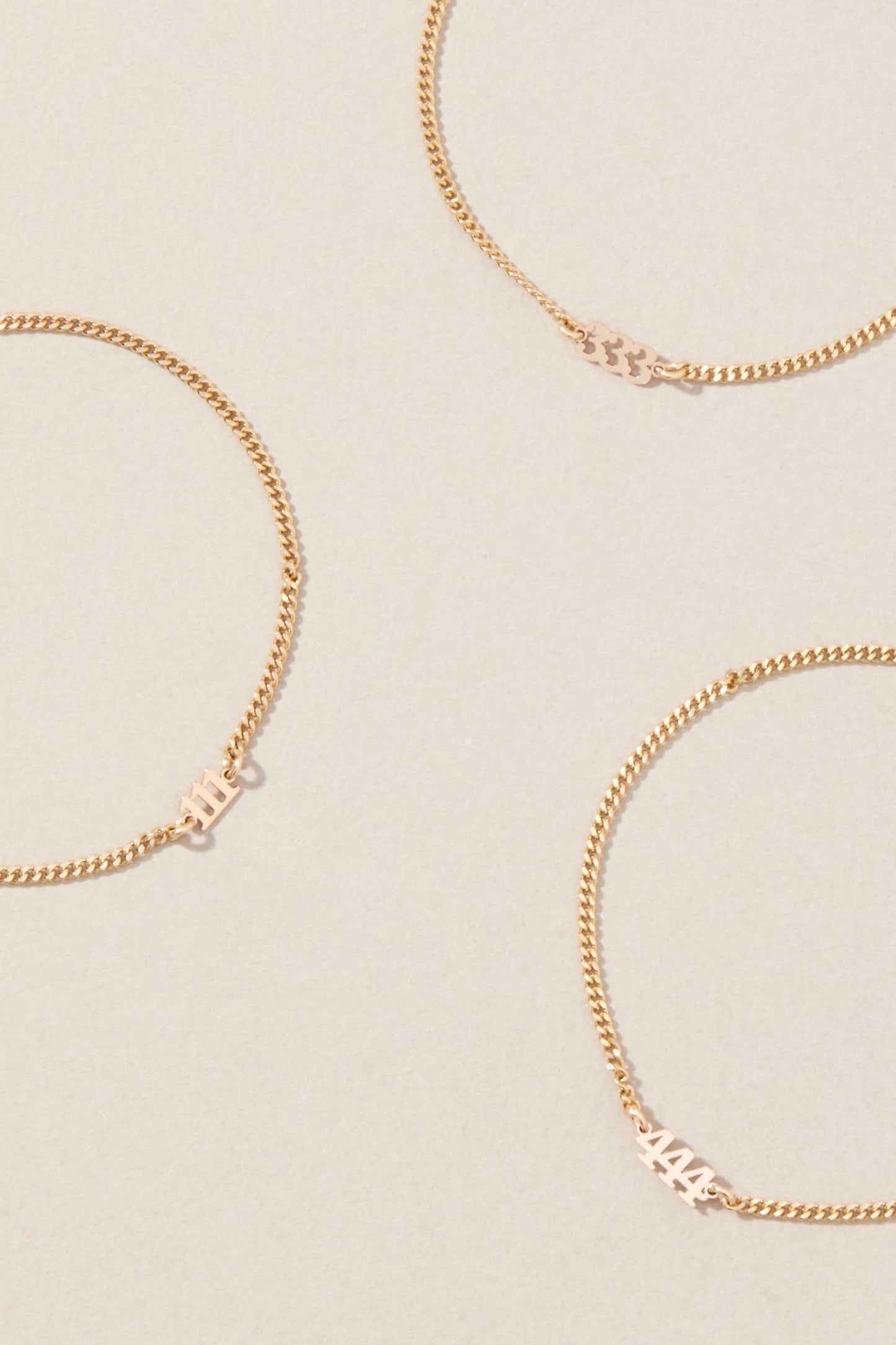 Angel Numbers 14k Gold Filled Connector Bracelet