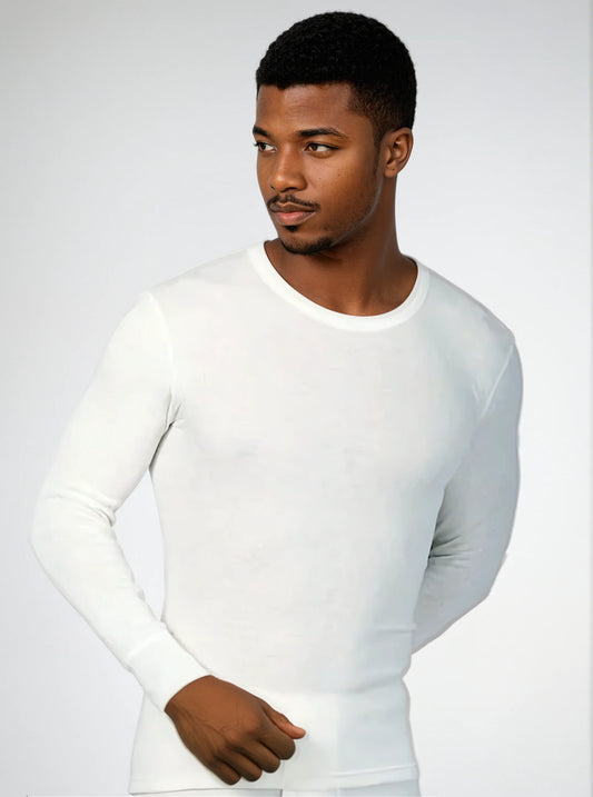 Angora and Wool | Long sleeve base layer shirt (Men's)