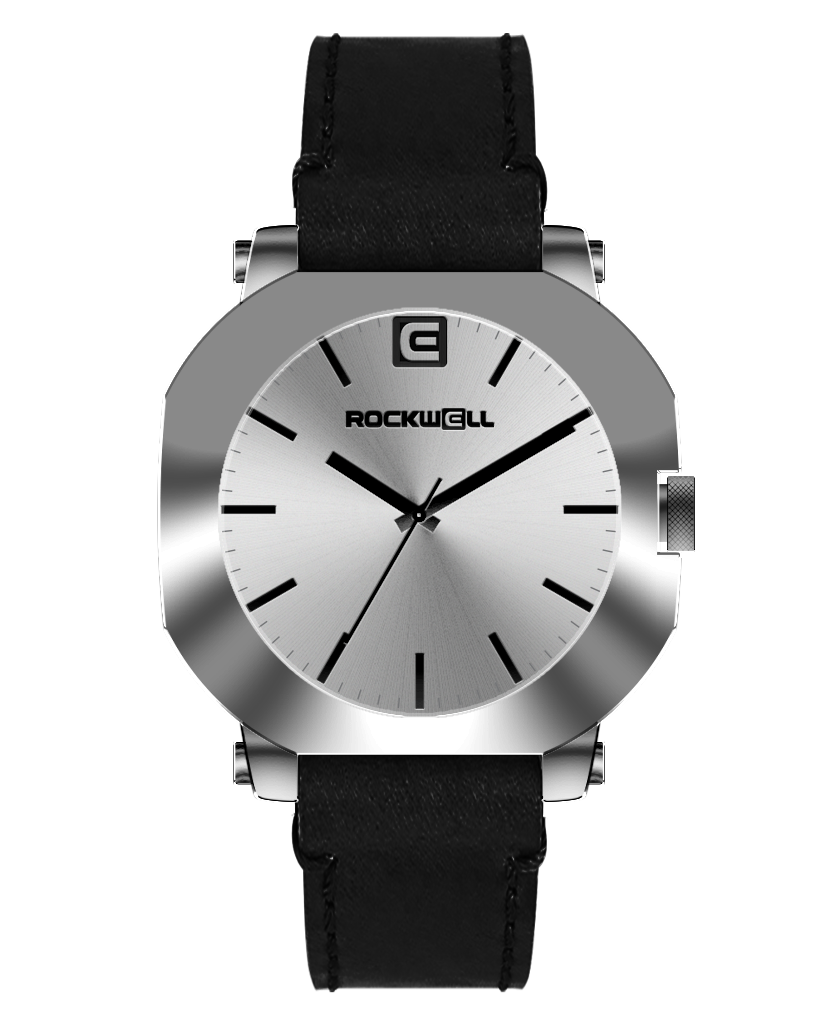 Apex (Silver/Black) Watch