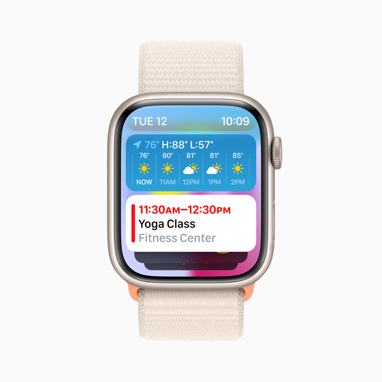 Apple Watch Series 9 (2023) – 45mm GPS Wi-Fi – Aluminum Case with Sport Band