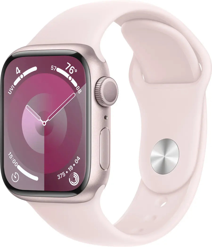 Apple Watch Series 9 (2023) – 45mm GPS Wi-Fi – Aluminum Case with Sport Band