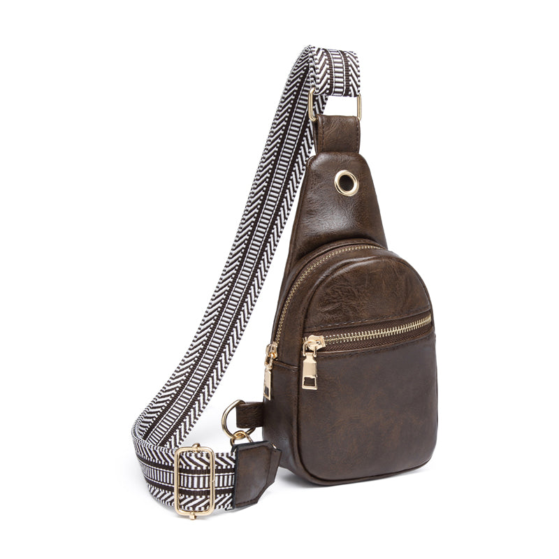 Sling Bag with Zipper Pocket The Palmer