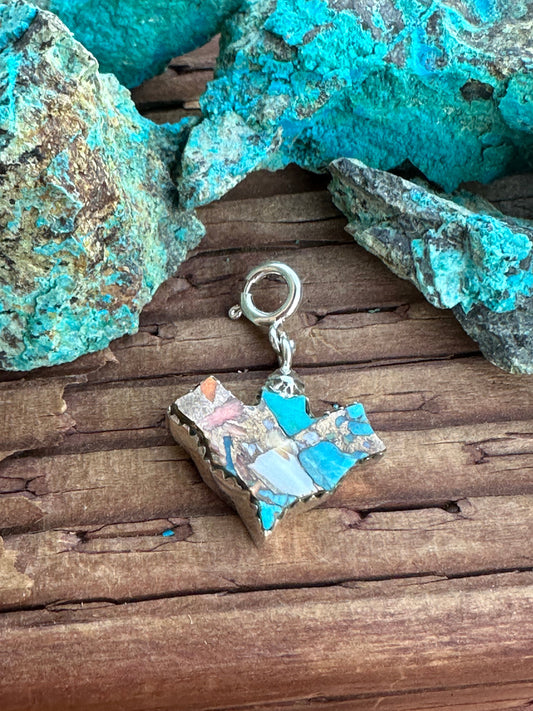 Sterling Silver Spice Bat Charm Halloween Collection Nizhoni Traders LLC