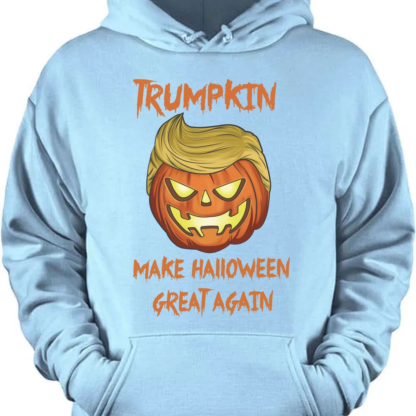 Make Halloween Great Again | Halloween Trumpkin Shirt | Republican Halloween Bright Shirt T1227 - GOP