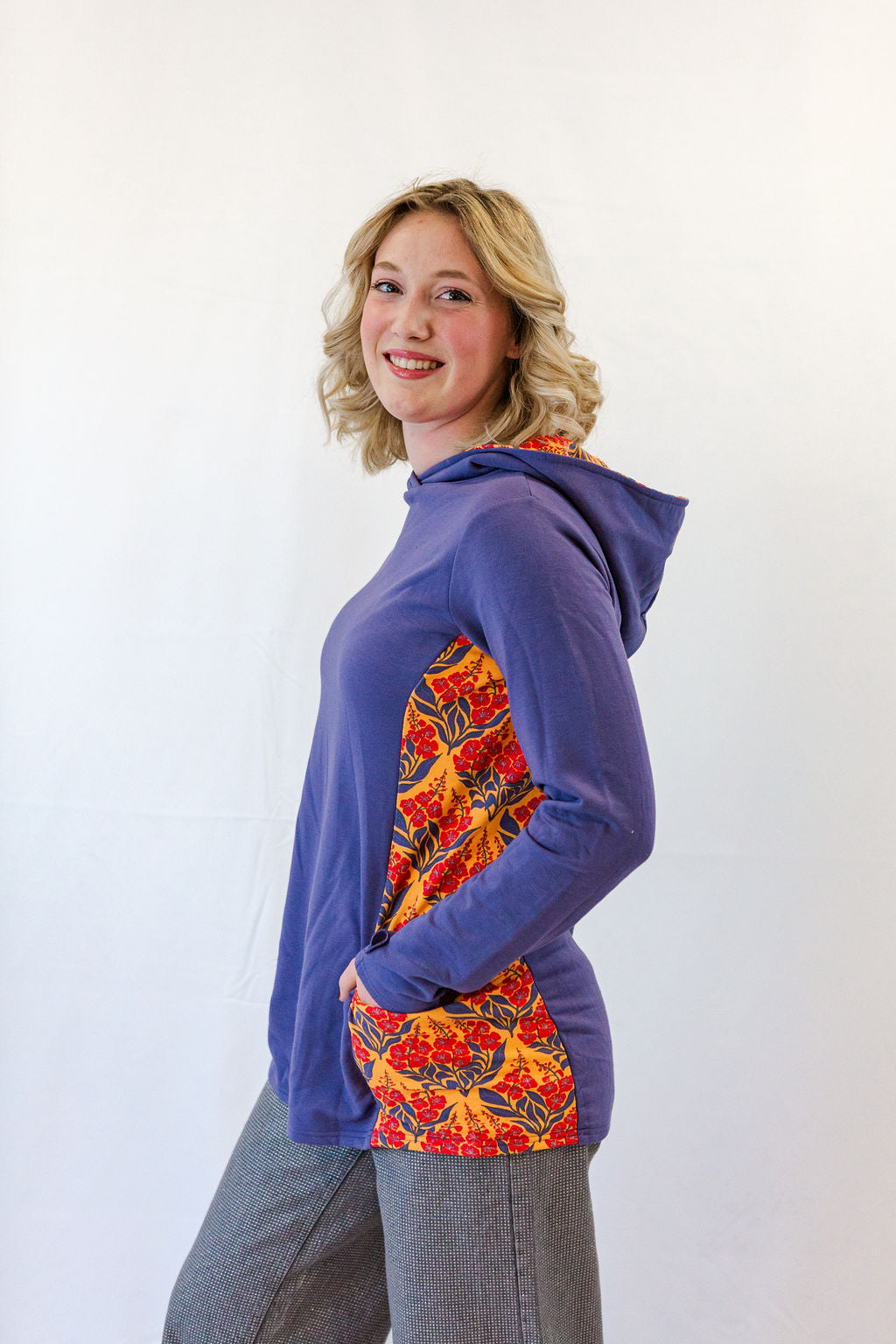 Fireweed Glow Soft Fabric Tunic