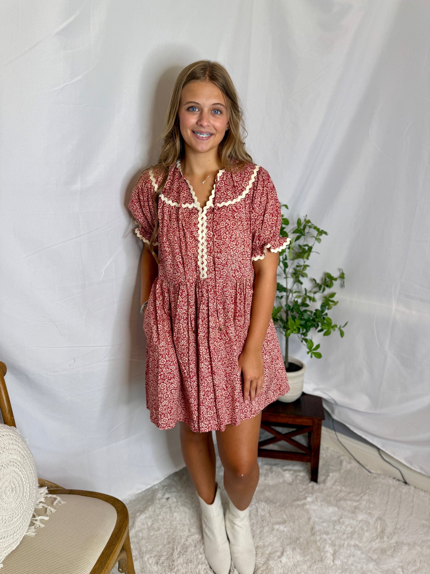 Candy Apple Red Dress Sweet Jude Boutique