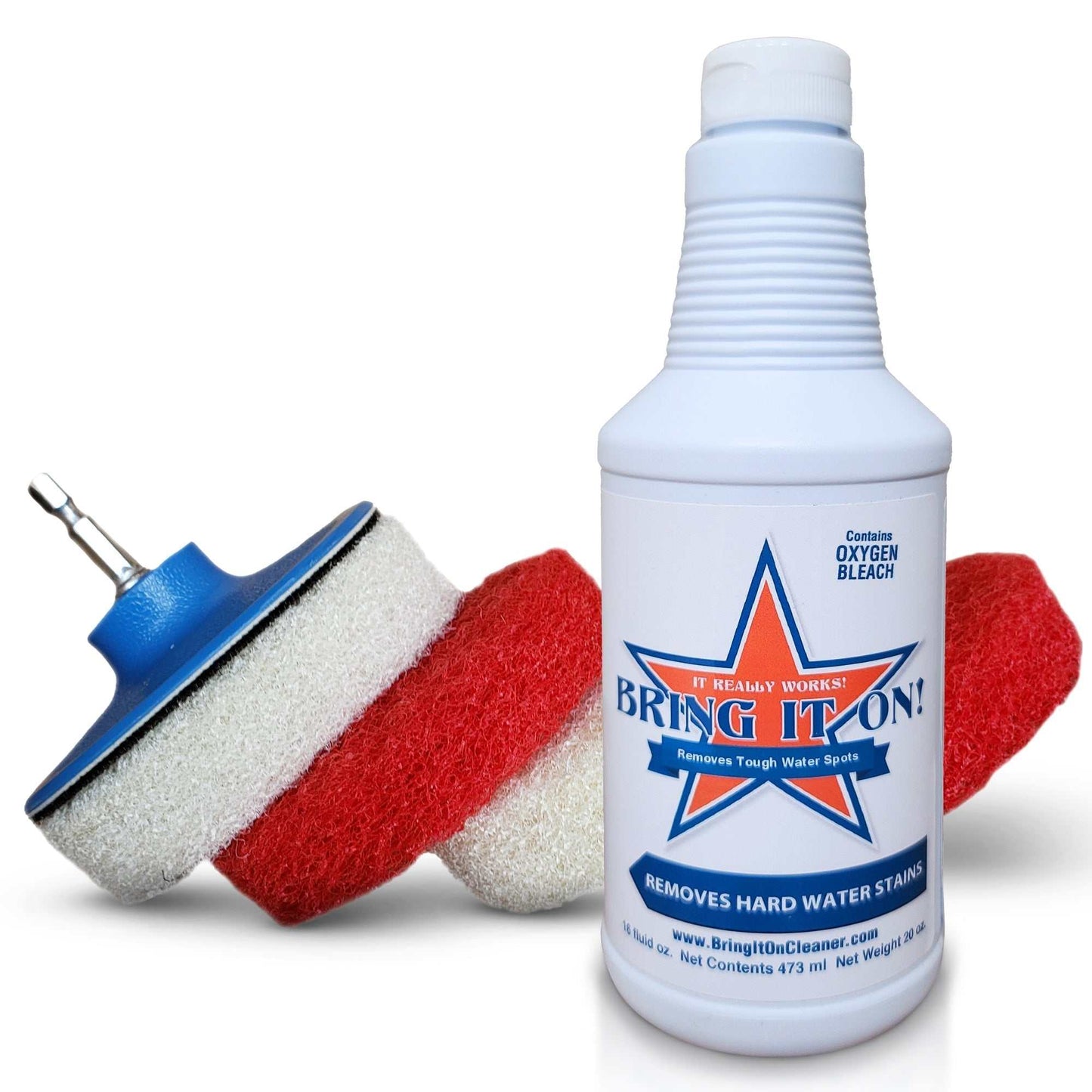 Bring It On Cleaner Plus Drill Pads Cleaning Kit Touch Of Oranges