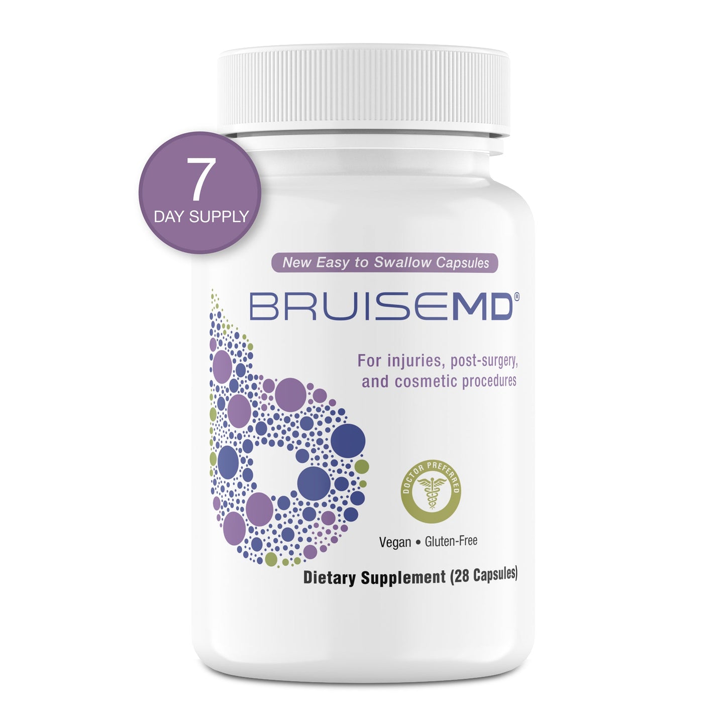 Arnica Bromelain Supplement Capsules for Bruises and Swelling BruiseMD