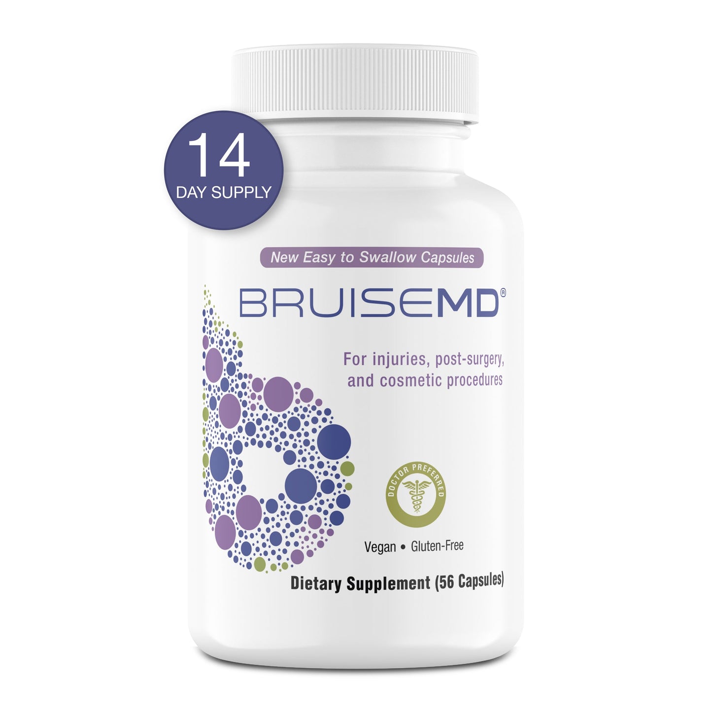 Arnica Bromelain Supplement Capsules for Bruises and Swelling BruiseMD