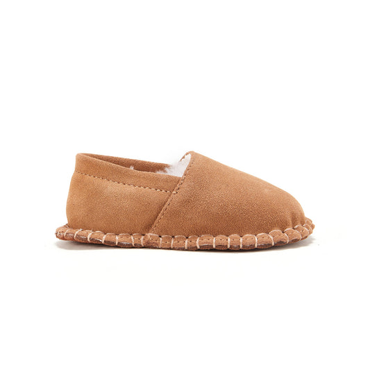 Baby Moc Chestnut Slip On Moccasin Australian Luxe Collective
