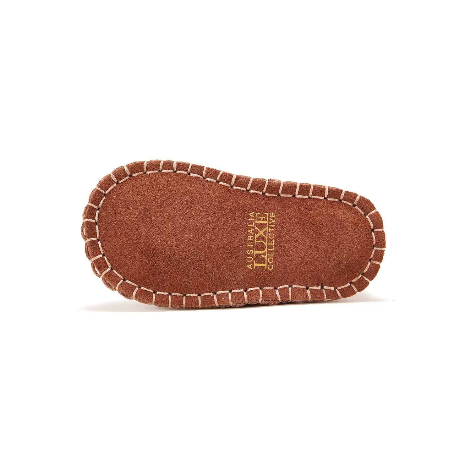 Baby Moc Chestnut Slip On Moccasin Australian Luxe Collective