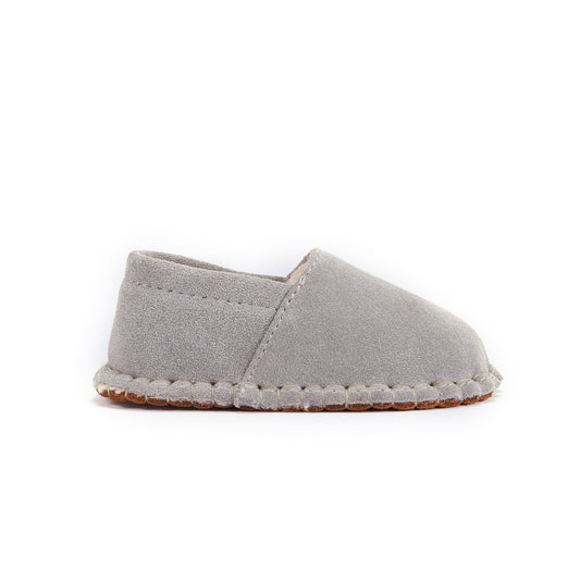 Baby Moc Ice Gray Slip On Moccasin Australia Luxe Collective