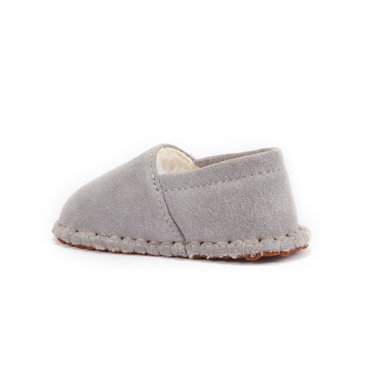 Baby Moc Ice Gray Slip On Moccasin Australia Luxe Collective