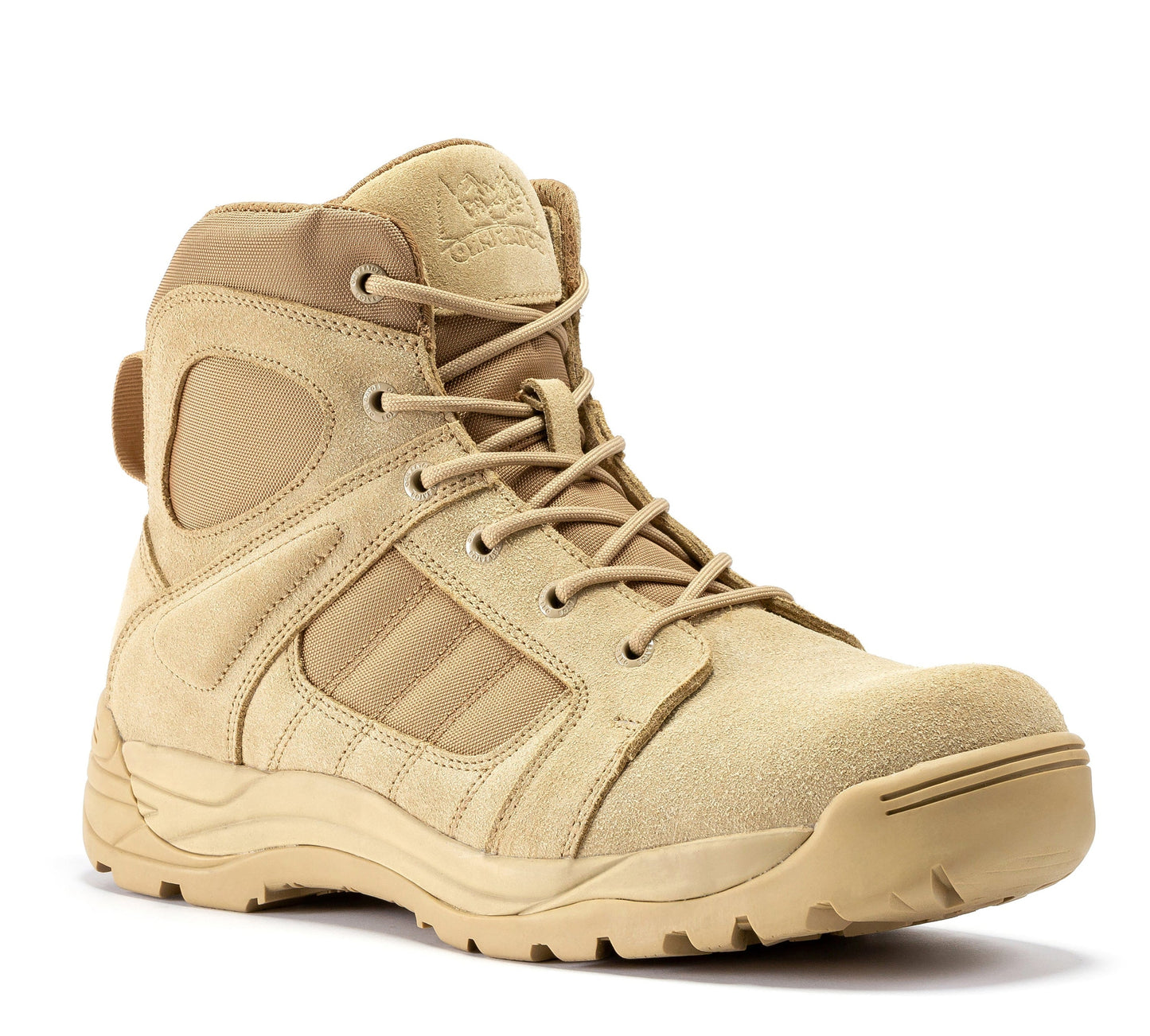 Botas Pro Sand 6 inch Side Zipper Rubber Sole Tactical Boots BMP110