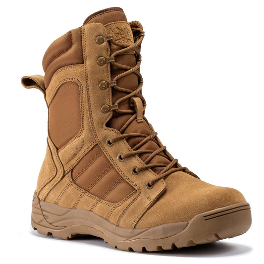 Botas Pro Coyote 8 inch Side Zipper Tactical Boots BMP110CT