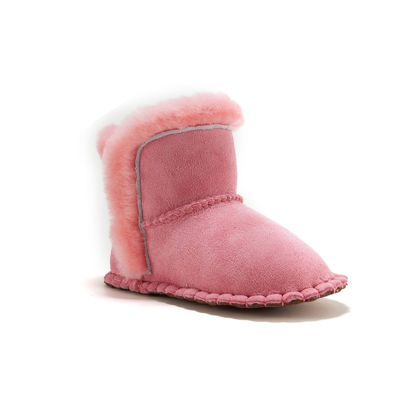 Lychee Sheepskin Slip On Bootie Baby Nordic