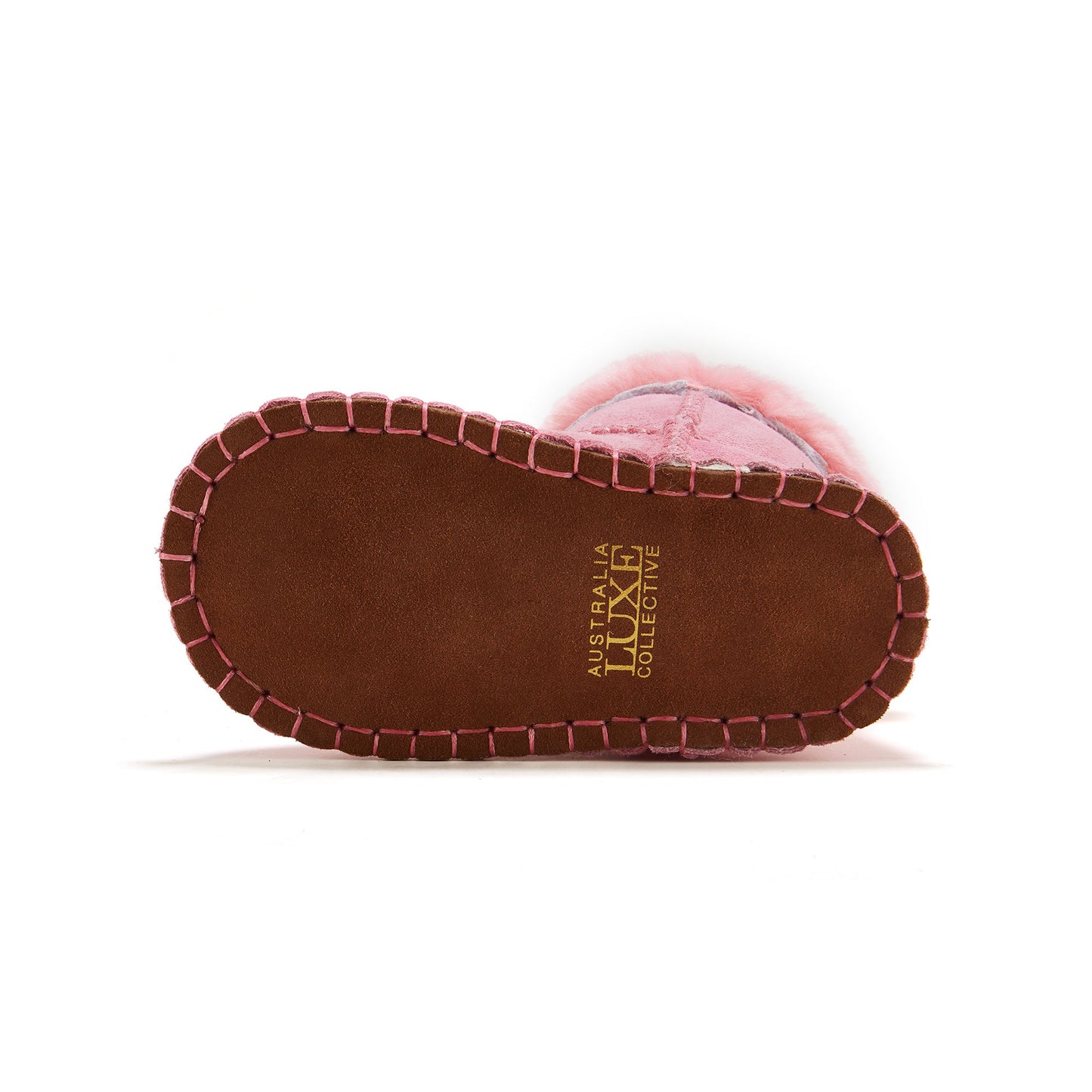 Lychee Sheepskin Slip On Bootie Baby Nordic