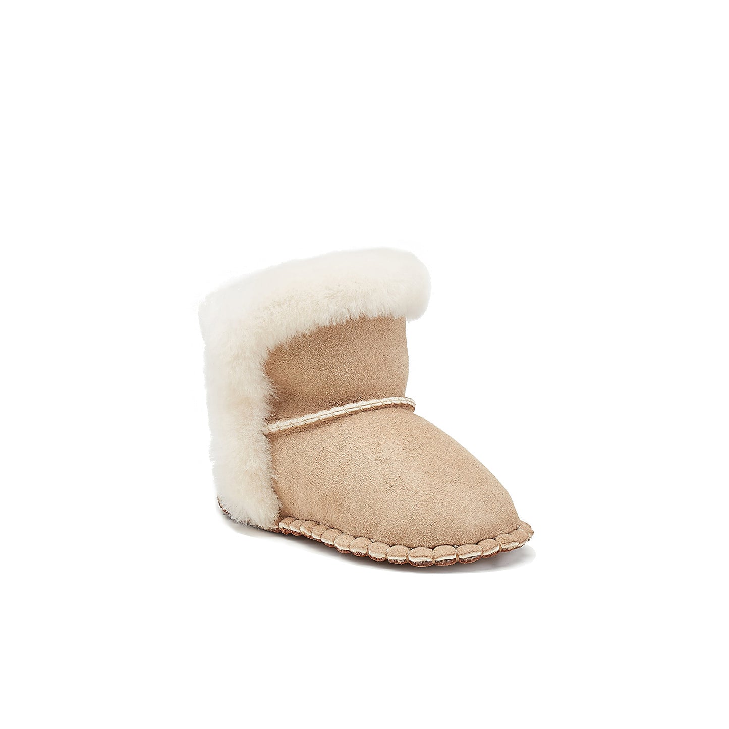 BABY NORDIC SAND Double Face Baby Bootie Australia Luxe Collective