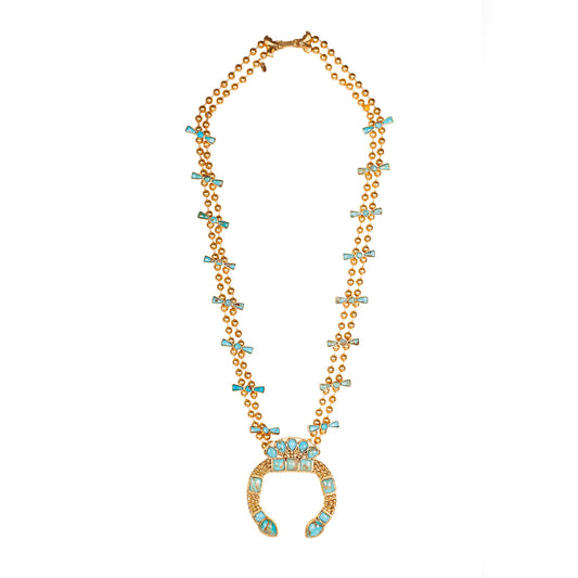 Southwestern Squash Blossom Necklace