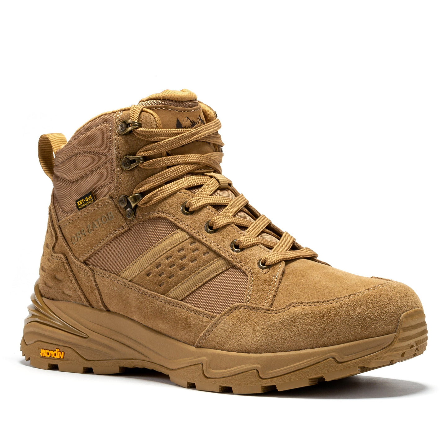 Waterproof VIBRAM® Traction Lug Tactical Boots Botas Pro Sand 6 Inch BP22610