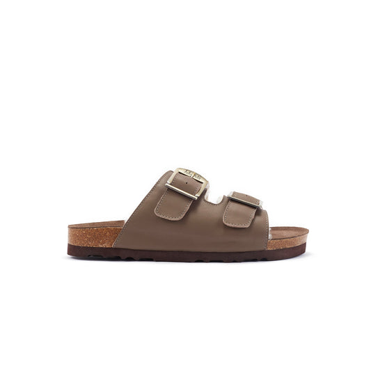 Clay Two Strap Shoe with Moulded Comfort Suede Footbed BRUGES