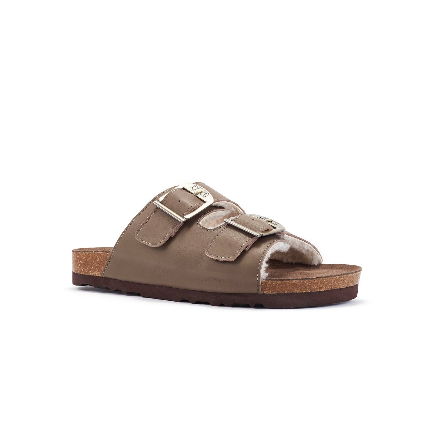 Clay Two Strap Shoe with Moulded Comfort Suede Footbed BRUGES