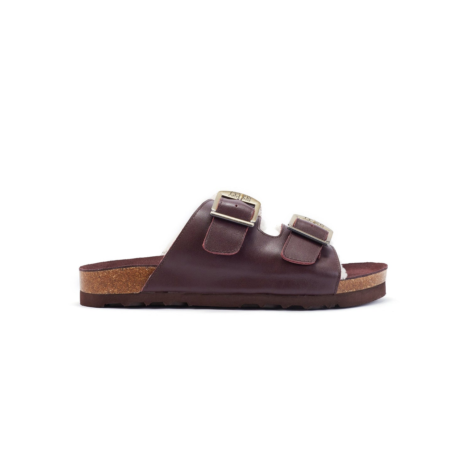 Bruges Plum Adjustable Two Strap Shoe Australia Luxe Collective