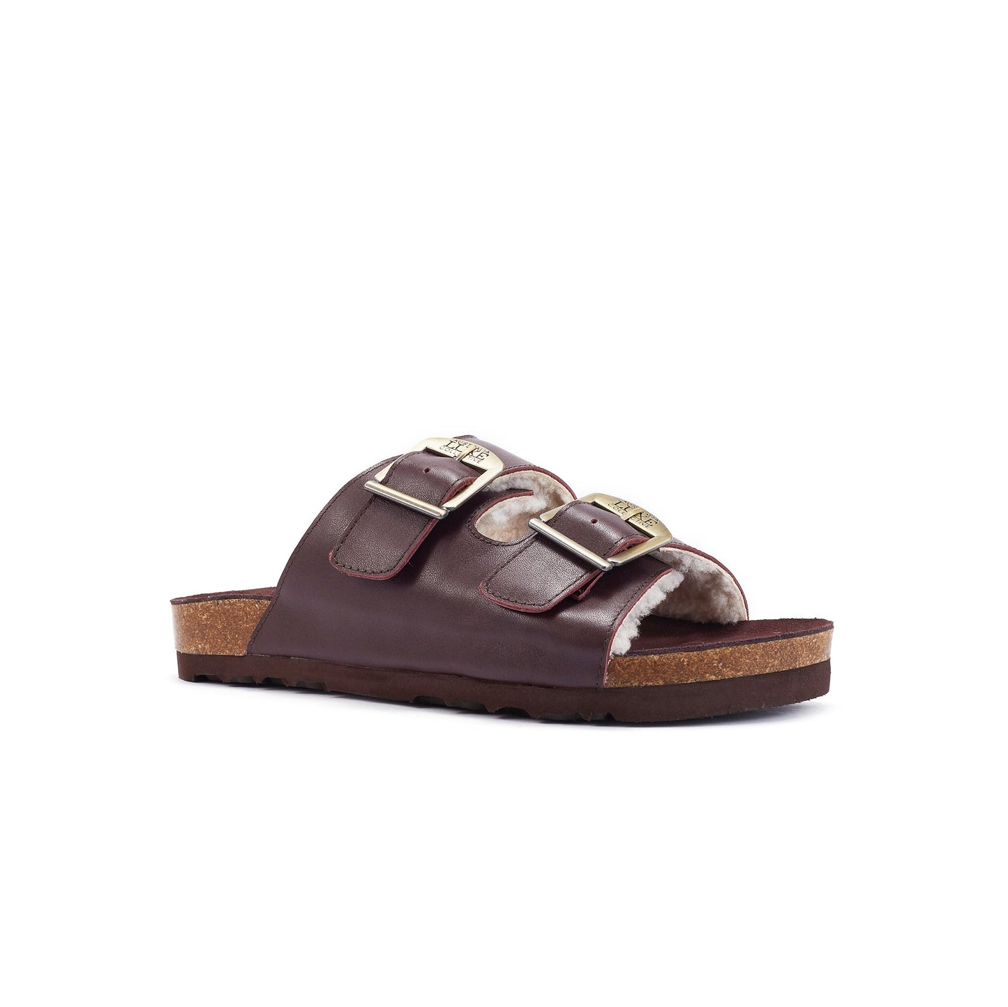 Bruges Plum Adjustable Two Strap Shoe Australia Luxe Collective