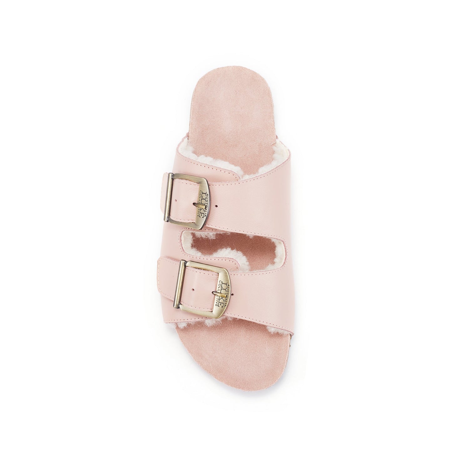 Two Strap Shoe Moulded Comfort Suede Footbed BRUGES ROSE