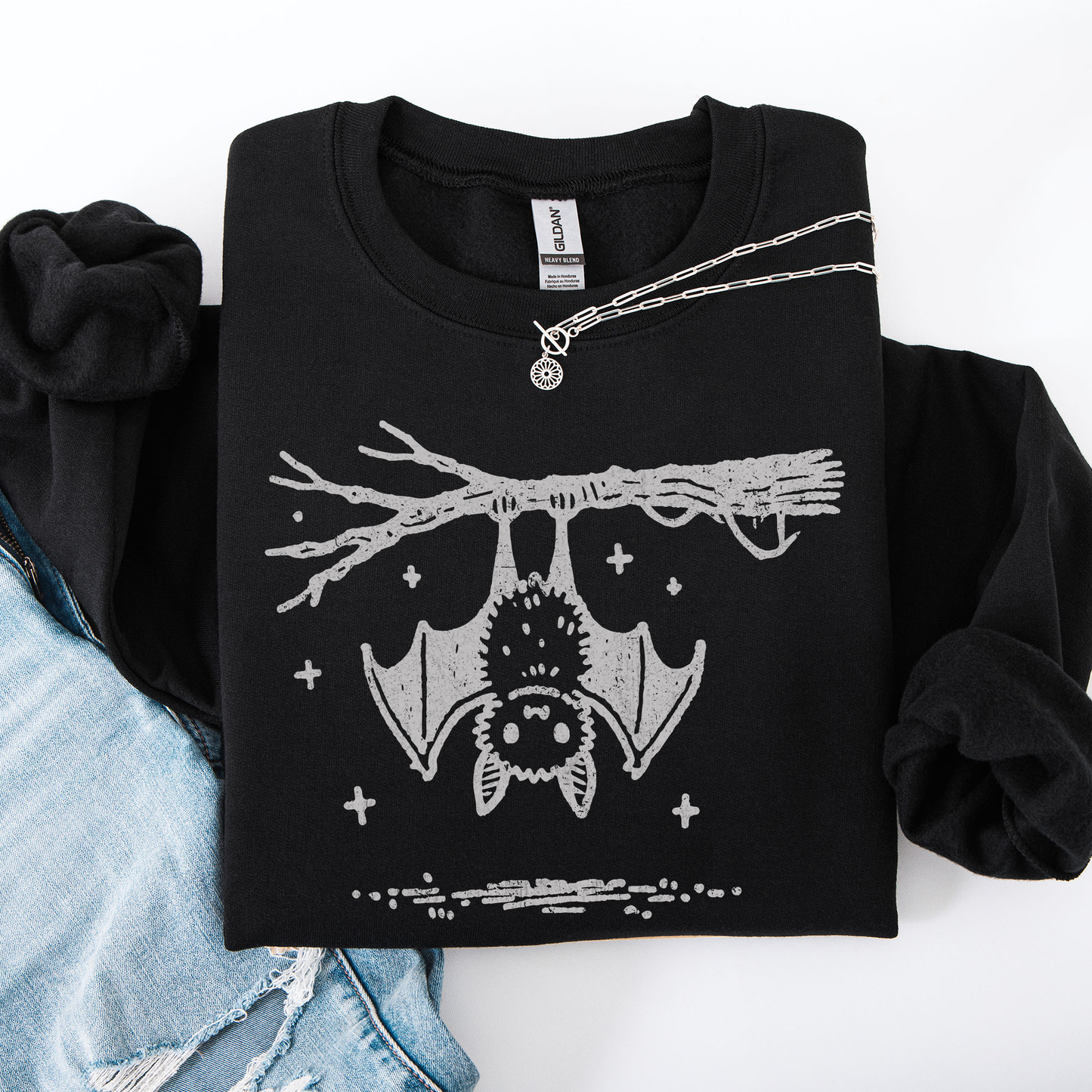 Bat, Cute, Adorable, Halloween Sweatshirt