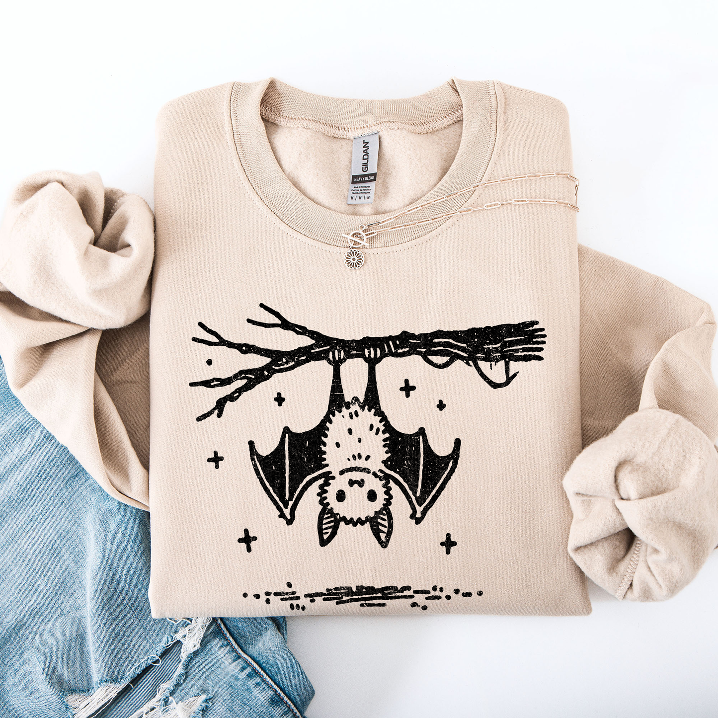 Bat, Cute, Adorable, Halloween Sweatshirt