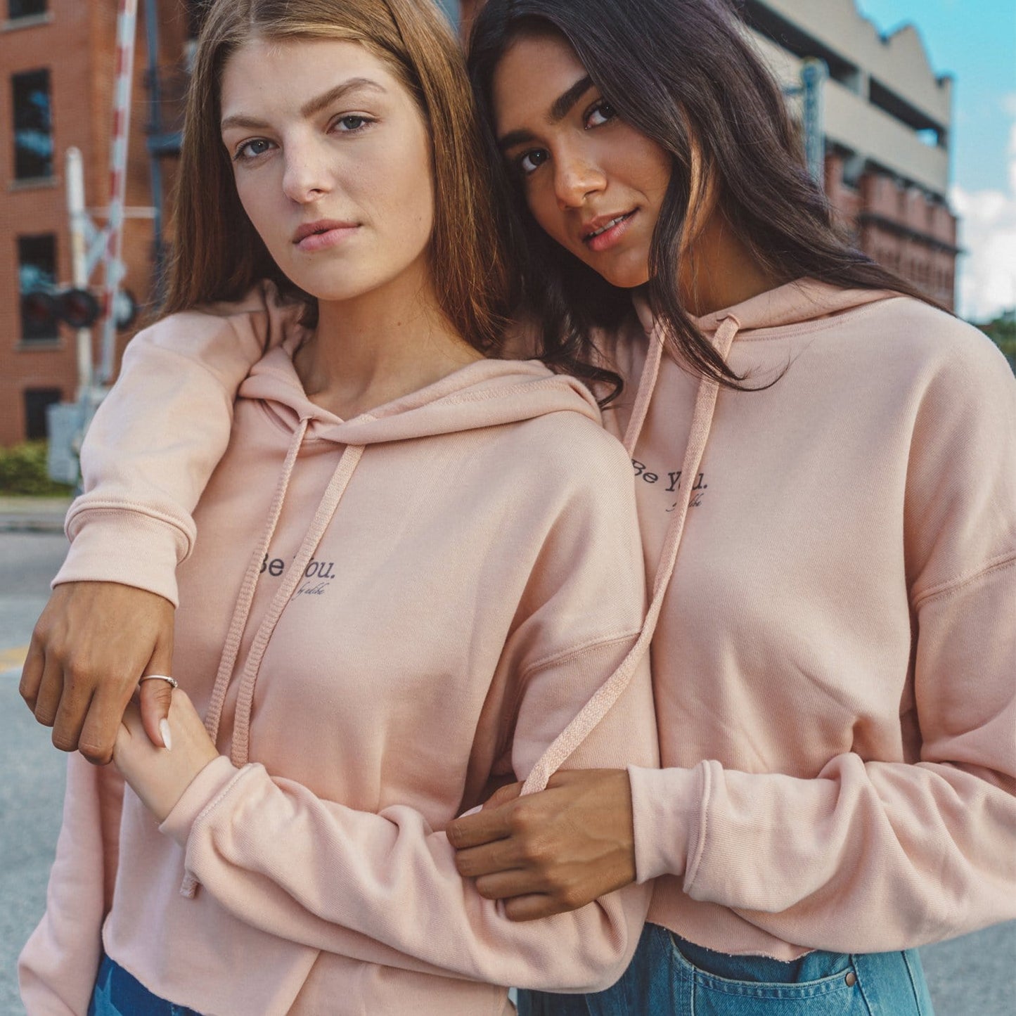 Be You Cropped Hoodie Sweater ADIBA