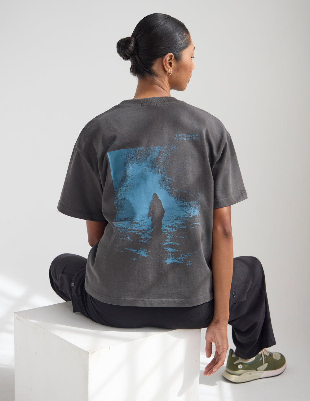 Believe in Miracles Heavyweight Boxy Tee 320 GSM Cotton