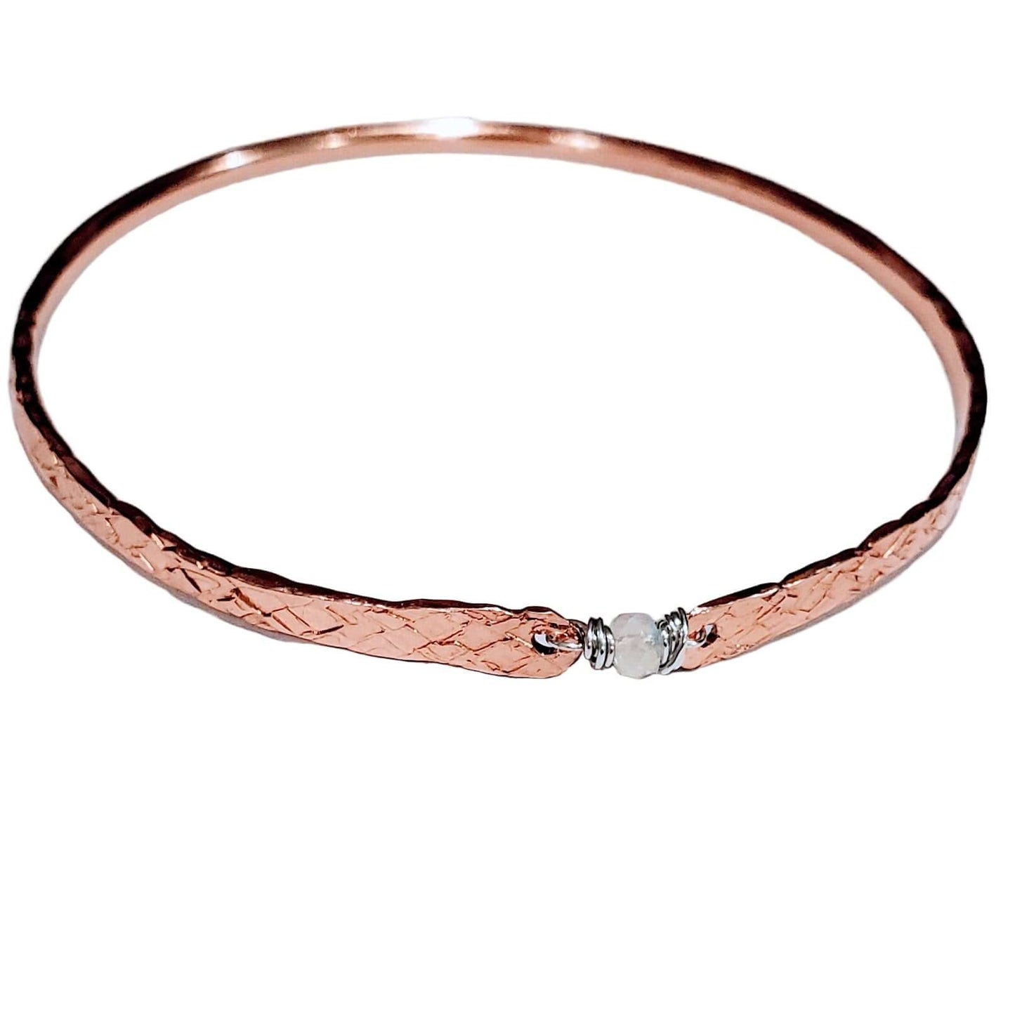 Copper Ethiopian Opal Brides Bangle by Alexa Martha