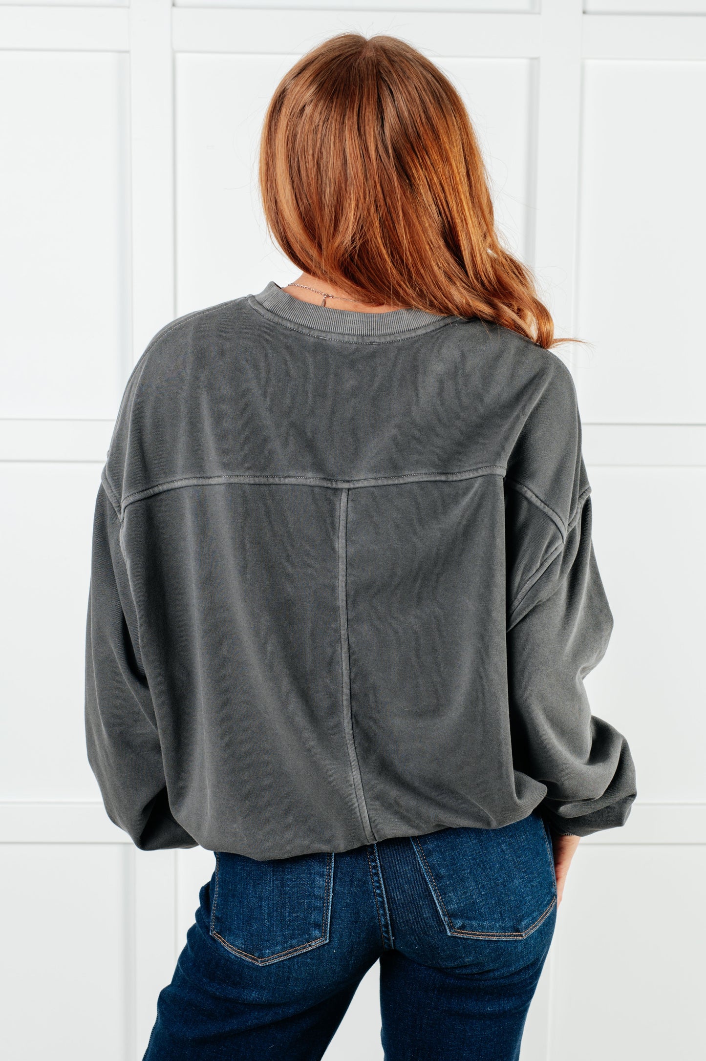 Beyond the Basics Ash Black Pullover