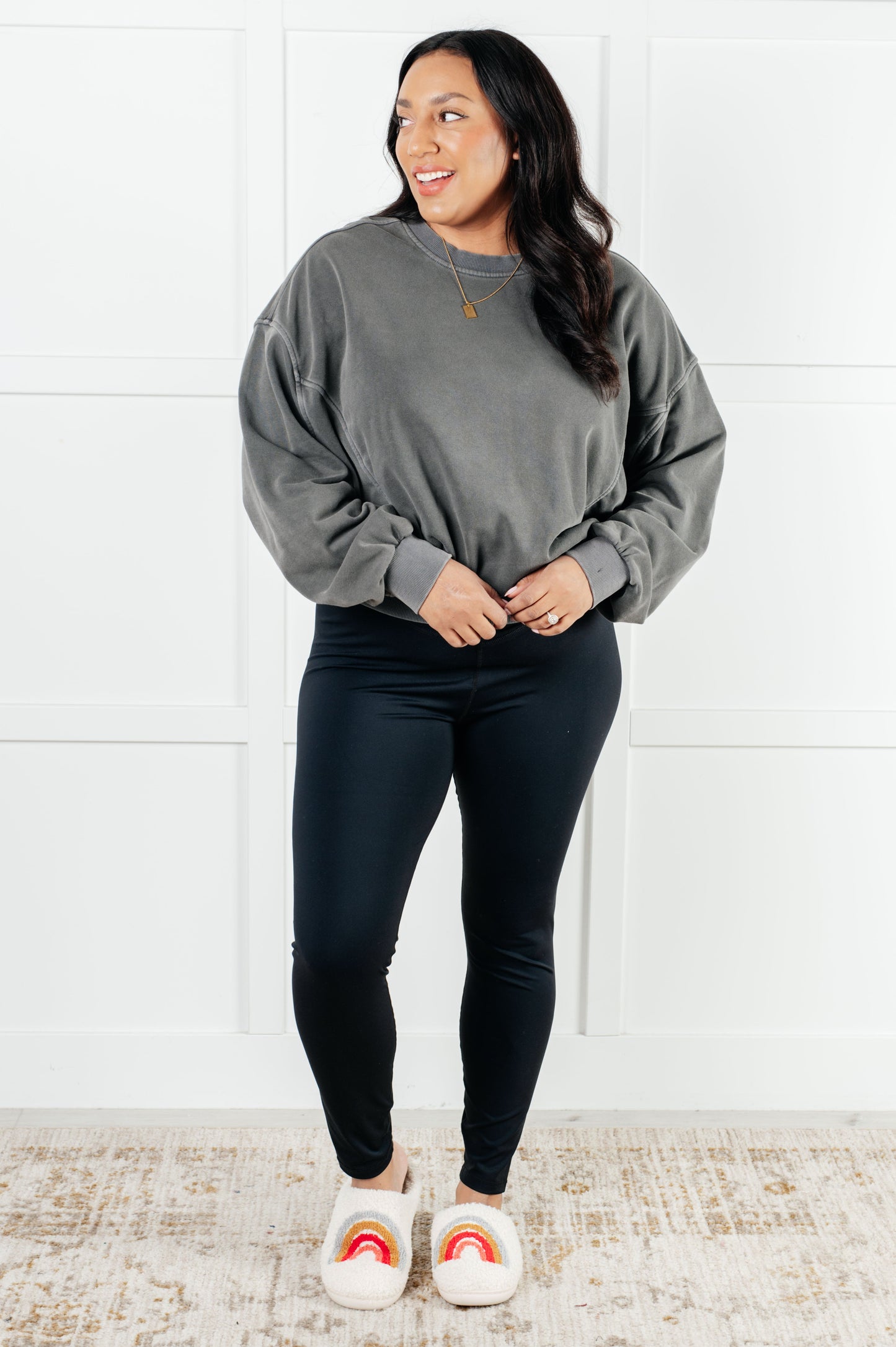Beyond the Basics Ash Black Pullover